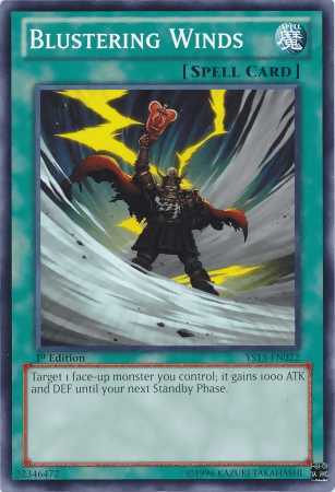 Blustering Winds [YS13-EN022] Common - Josh's Cards