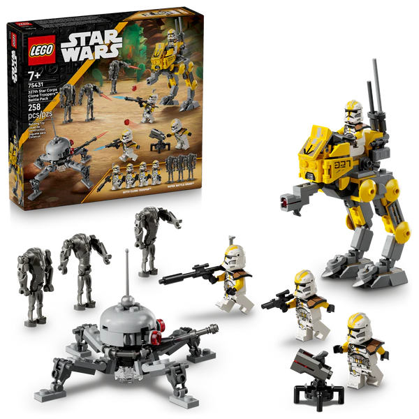 LEGO: Star Wars - 327th Star Wars Star Corps Clone Troopers™ Battle Pack 75431