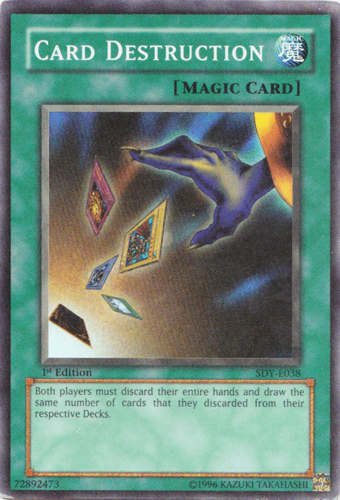 Card Destruction [SDY-E038] Super Rare - Josh's Cards