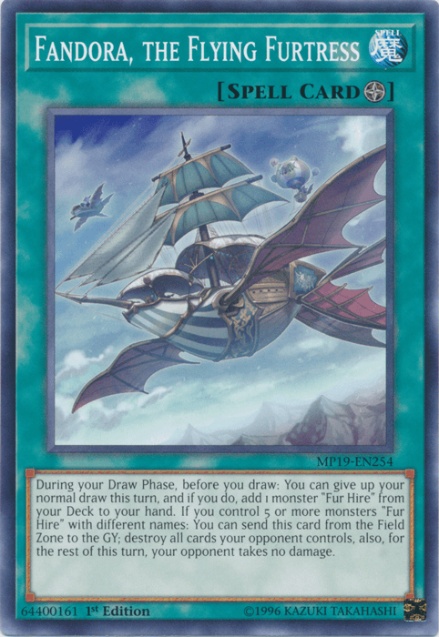 Fandora, the Flying Furtress [MP19-EN254] Common - Josh's Cards