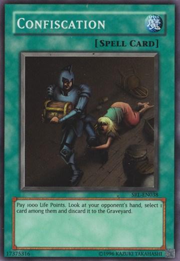 Confiscation [SRL-EN038] Super Rare - Josh's Cards