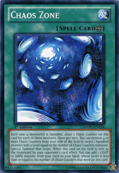 Chaos Zone [SDDC-EN024] Common - Josh's Cards