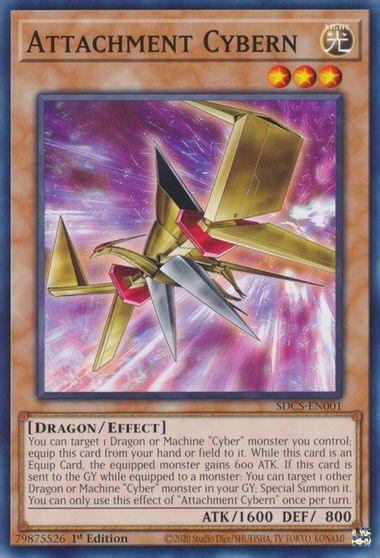 Attachment Cybern [SDCS-EN001] Common - Josh's Cards