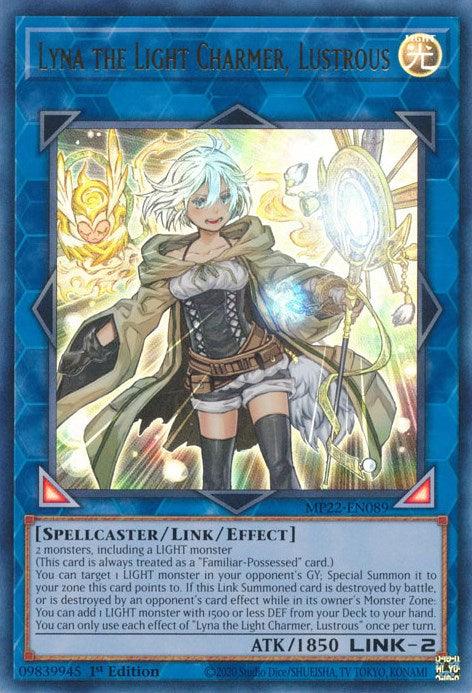 Lyna the Light Charmer, Lustrous [MP22-EN089] Ultra Rare - Josh's Cards