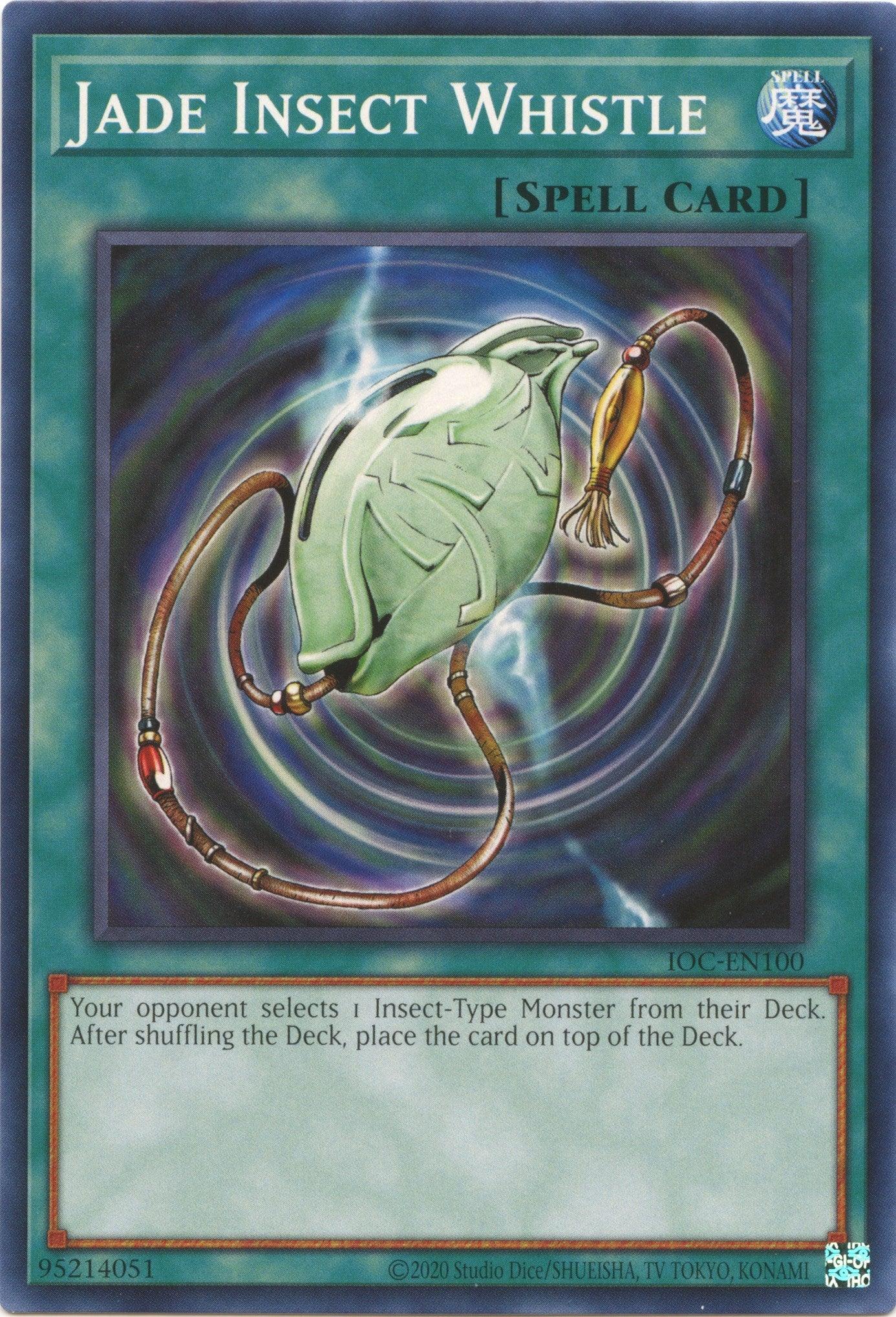 Jade Insect Whistle (25th Anniversary) [IOC-EN100] Common - Josh's Cards