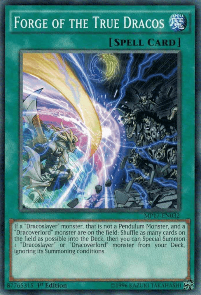 Forge of the True Dracos [MP17-EN032] Common - Josh's Cards