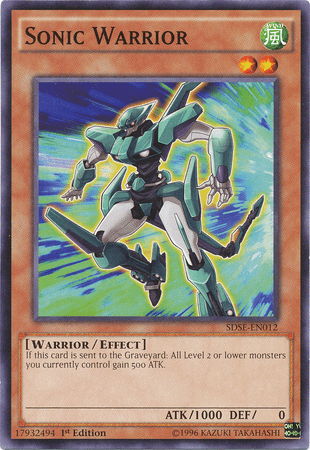 Sonic Warrior [SDSE-EN012] Common - Josh's Cards