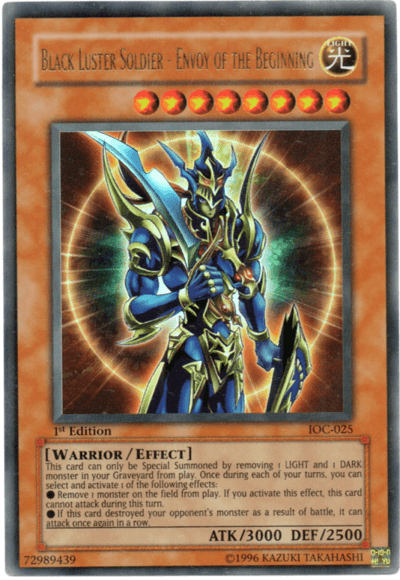 Black Luster Soldier - Envoy of the Beginning [IOC-025] Ultra Rare - Josh's Cards