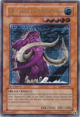 Big-Tusked Mammoth [FET-EN015] Ultimate Rare - Josh's Cards