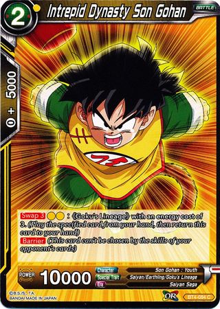 Intrepid Dynasty Son Gohan (BT4-084) [Colossal Warfare] Parallel Foil
