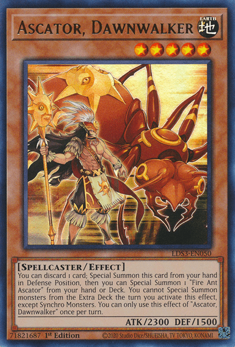 Ascator, Dawnwalker [LDS3-EN050] Ultra Rare - Josh's Cards