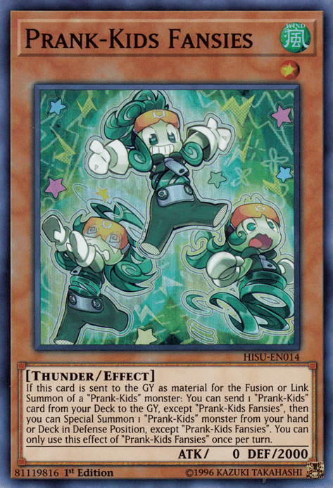 Prank-Kids Fansies [HISU-EN014] Super Rare - Josh's Cards