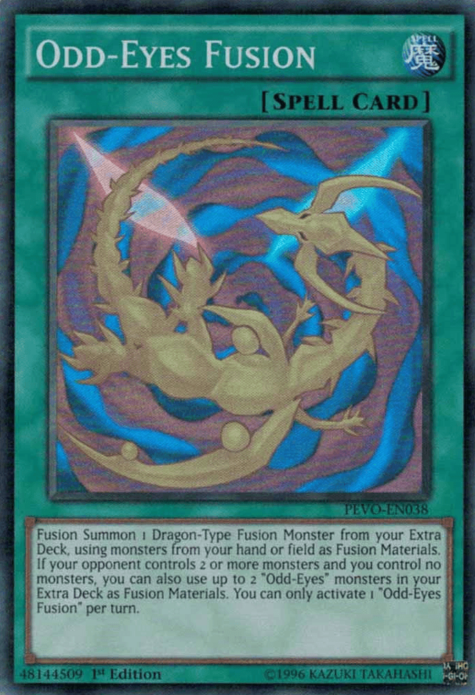 Odd-Eyes Fusion [PEVO-EN038] Super Rare - Josh's Cards