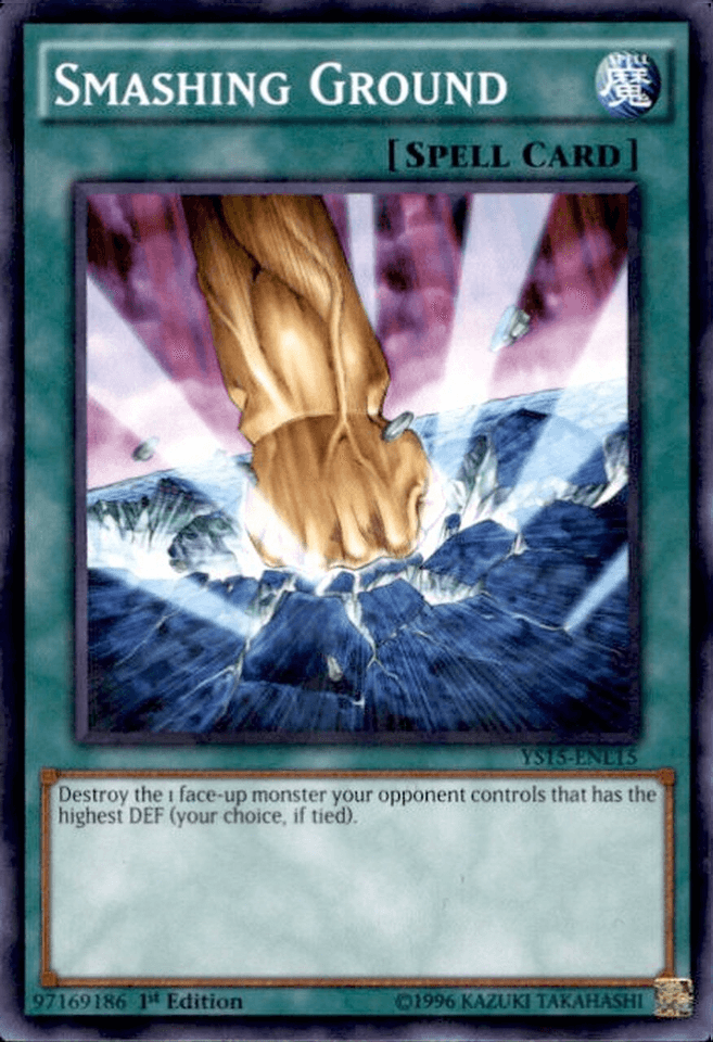Smashing Ground [YS15-ENL15] Shatterfoil Rare - Josh's Cards