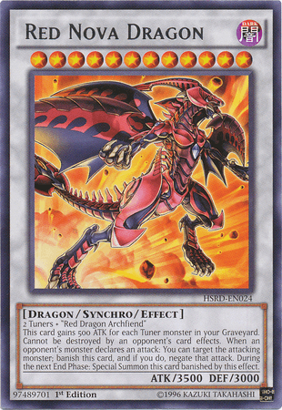 Red Nova Dragon [HSRD-EN024] Rare - Josh's Cards