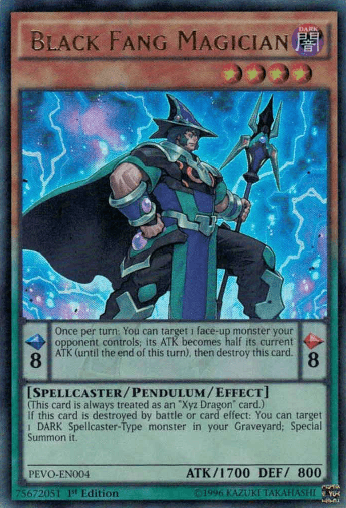 Black Fang Magician [PEVO-EN004] Ultra Rare - Josh's Cards