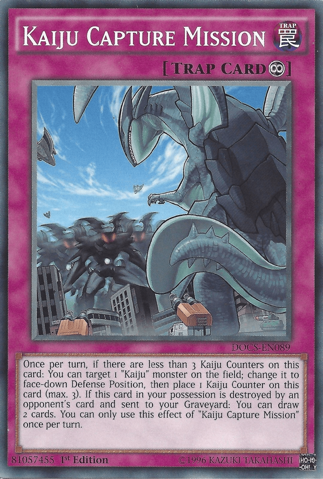 Kaiju Capture Mission [DOCS-EN089] Common - Josh's Cards