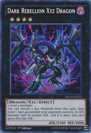 Dark Rebellion Xyz Dragon [NECH-EN053] Secret Rare - Josh's Cards