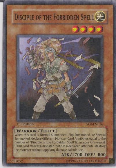 Disciple of the Forbidden Spell [SOI-EN016] Common - Josh's Cards