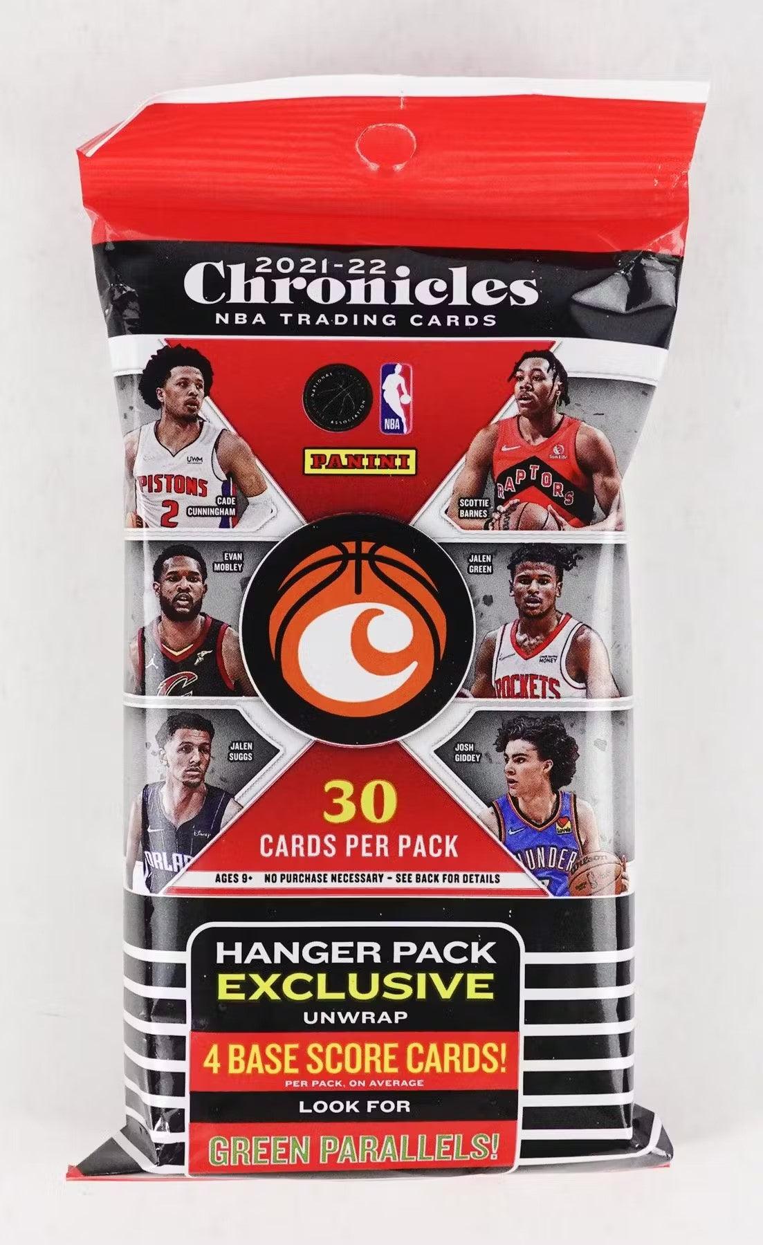 2021/22 Panini Chronicles Basketball Hanger Pack - Josh's Cards