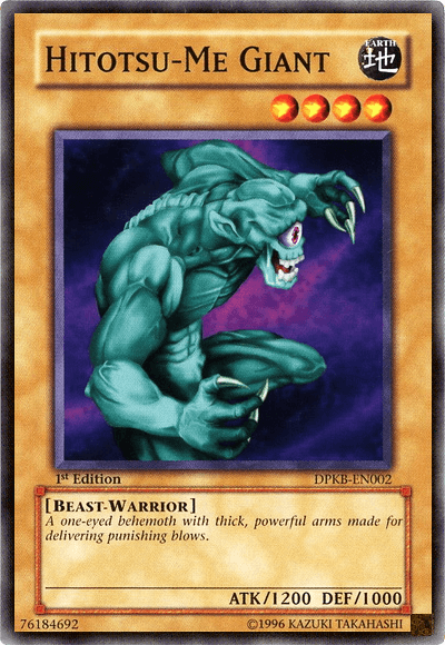 Hitotsu-Me Giant [DPKB-EN002] Common - Josh's Cards