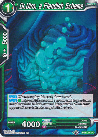 Dr.Uiro, a Fiendish Scheme (BT8-056) [Malicious Machinations] Parallel Foil