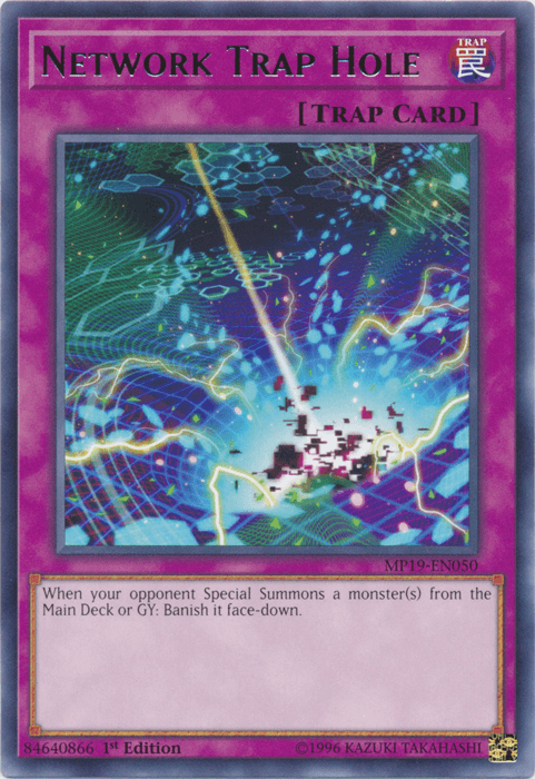 Network Trap Hole [MP19-EN050] Rare - Josh's Cards
