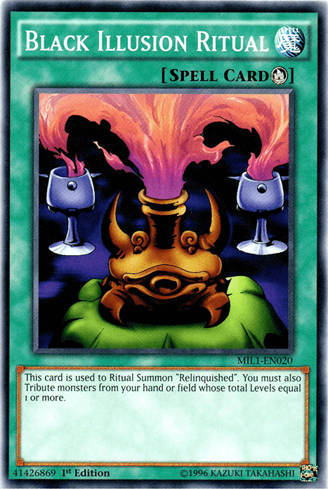 Black Illusion Ritual [MIL1-EN020] Common - Josh's Cards
