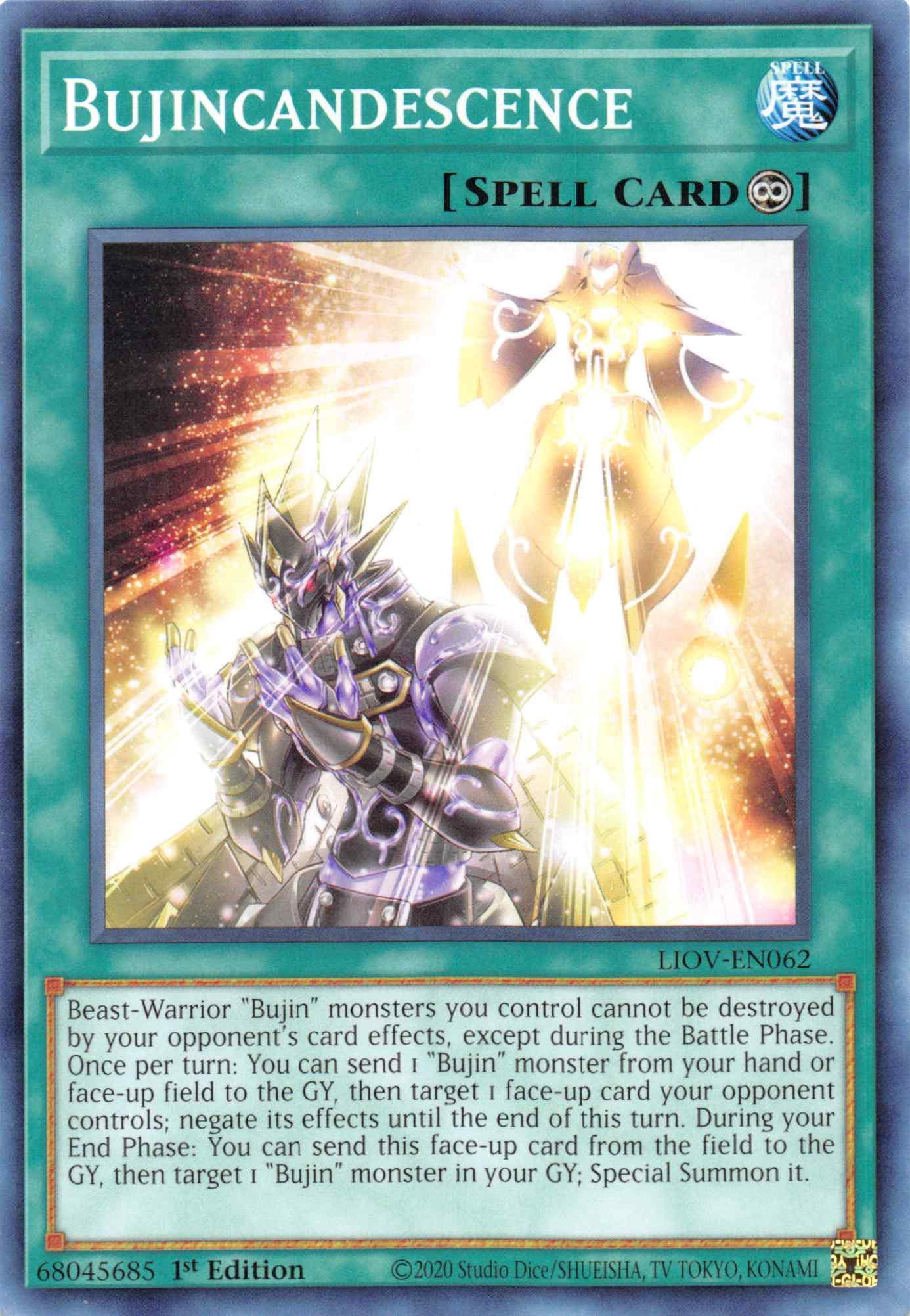 Bujincandescence [LIOV-EN062] Common - Josh's Cards