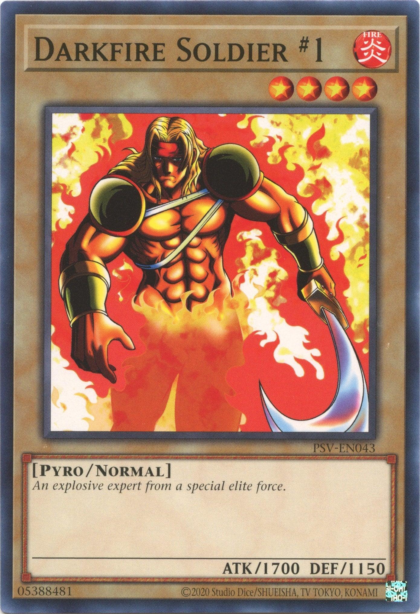 Darkfire Soldier #1 (25th Anniversary) [PSV-EN043] Common - Josh's Cards