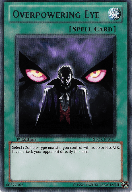 Overpowering Eye [STOR-EN094] Rare - Josh's Cards