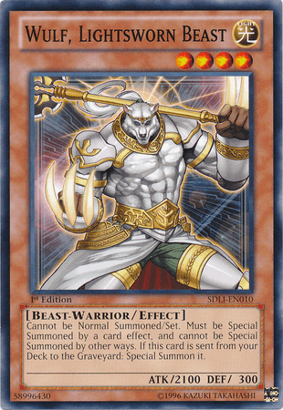 Wulf, Lightsworn Beast [SDLI-EN010] Common - Josh's Cards