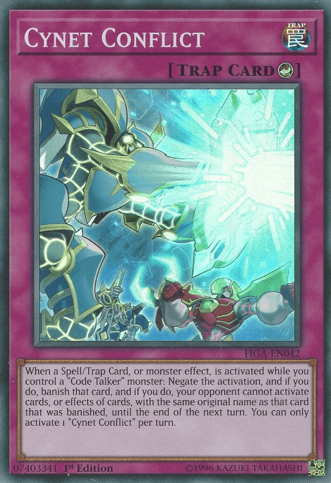 Cynet Conflict [FIGA-EN042] Super Rare - Josh's Cards
