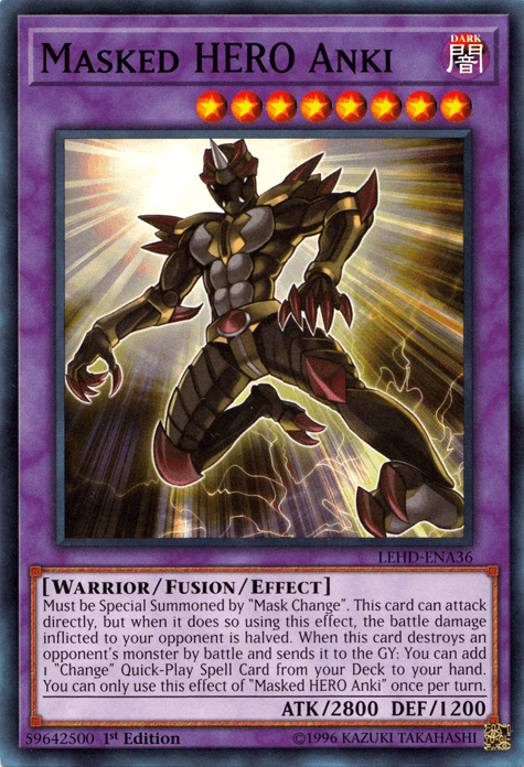 Masked Hero Anki [LEHD-ENA36] Common - Josh's Cards