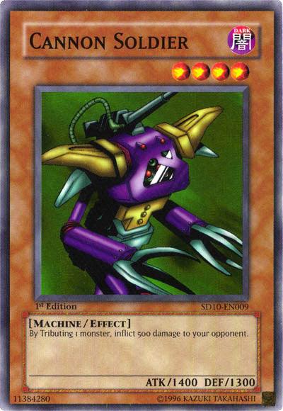 Cannon Soldier [SD10-EN009] Common - Josh's Cards