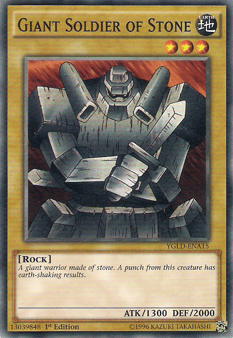 Giant Soldier of Stone [YGLD-ENA15] Common - Josh's Cards