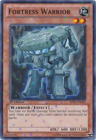 Fortress Warrior [BP01-EN206] Starfoil Rare - Josh's Cards