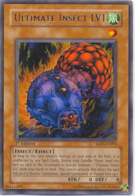 Ultimate Insect LV1 [SOD-EN005] Rare - Josh's Cards