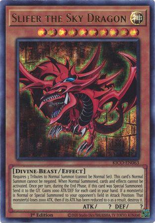 Slifer the Sky Dragon (Ultra Pharaoh's Rare) [KICO-EN063] Ultra Pharaoh's Rare - Josh's Cards