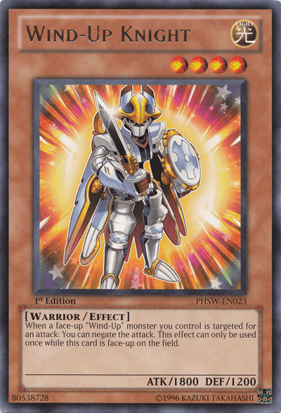 Wind-Up Knight [PHSW-EN023] Rare - Josh's Cards