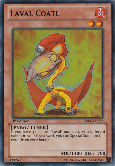 Laval Coatl [HA06-EN035] Super Rare - Josh's Cards