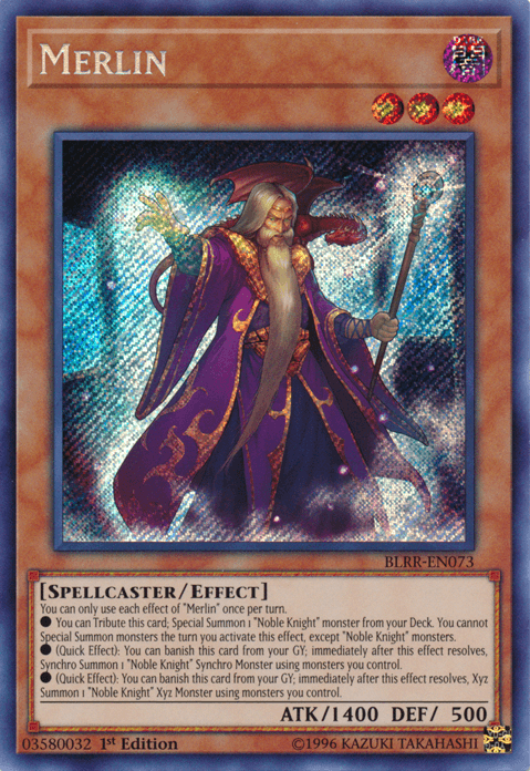 Merlin [BLRR-EN073] Secret Rare - Josh's Cards