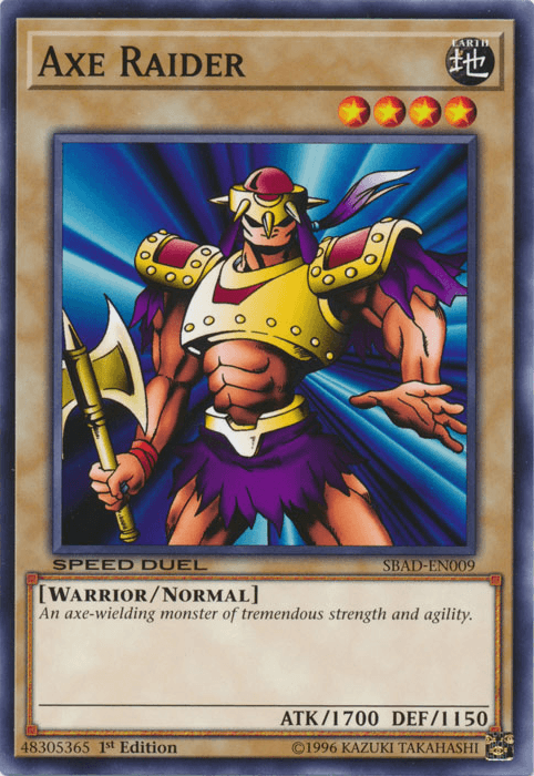 Axe Raider [SBAD-EN009] Common - Josh's Cards