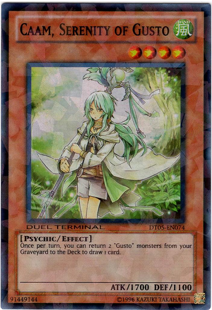 Caam, Serenity of Gusto [DT05-EN074] Super Rare - Josh's Cards