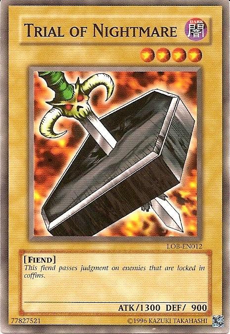 Trial of Nightmare [LOB-EN012] Common - Josh's Cards