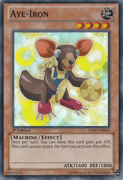 Aye-Iron [HA07-EN036] Super Rare - Josh's Cards