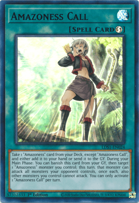 Amazoness Call (Purple) [LDS1-EN024] Ultra Rare - Josh's Cards