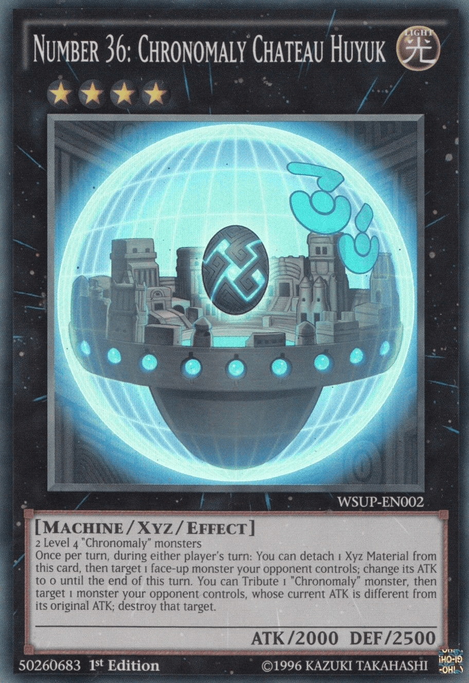 Number 36: Chronomaly Chateau Huyuk [WSUP-EN002] Super Rare - Josh's Cards
