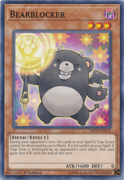 Bearblocker [MP19-EN175] Common - Josh's Cards