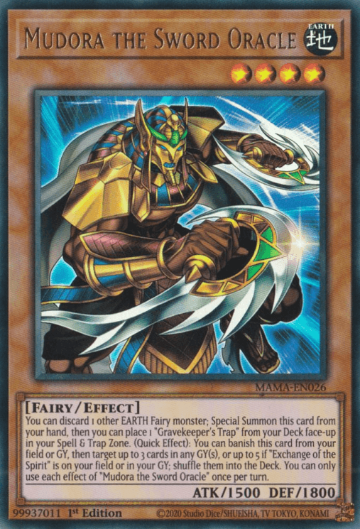 Mudora the Sword Oracle [MAMA-EN026] Ultra Rare - Josh's Cards
